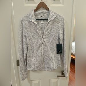 New Women’s 90 Degree High Performance wicking technology Zip-top